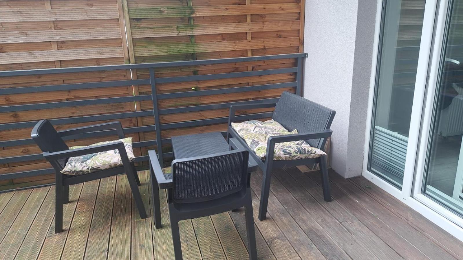 Nowoczesny Apartament Z Duzym Tarasem, 2 Pokoje Szczecinek Buitenkant foto